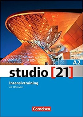 Studio 21 A2. Intensivtraining mit Hrtexten (посібник з грам. та лексичної практики) - фото книги