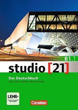 Studio 21 B1/1. Deutschbuch mit DVD-ROM (підр. з інтегрованим роб.зошитом+інтер.диск.Част.1) - фото книги