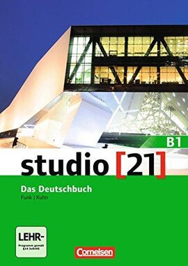 Studio 21 B1. Deutschbuch mit DVD-ROM (підручник з інтегрованим роб.зошитом+інтерактивний диск) - фото книги