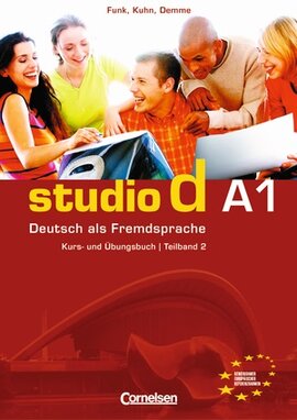 Studio d A1/2. Kurs- und Ubungsbuch mit CD. Розділи 7-12 (підручник+роб.зошит+аудіодиск) - фото книги