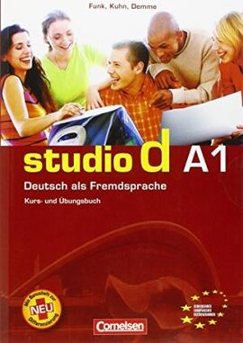Studio d A1. Kurs- und Ubungsbuch mit Lerner CD (підручник+роб.зошит+аудіодиск) - фото книги