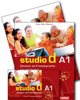 Studio d A1. Unterrichtsvorbereitung interaktiv auf CD-ROM .DVD.CDs (інтерактивна програма для вчителя) - фото книги