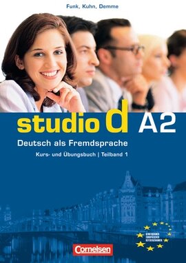 Studio d A2/1. Kurs- und Ubungsbuch mit CD. Розділи 1-6 (підручник+роб.зошит+аудіодиск) - фото книги
