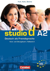 Studio d A2/2. Kurs- und Ubungsbuch mit CD. Розділи 7-12 (підручник+роб.зошит+аудіодиск) - фото обкладинки книги
