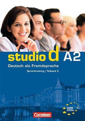 Studio d A2/2. Sprachtraining mit eingelegten Losungen (до розділі 7-12) - фото обкладинки книги