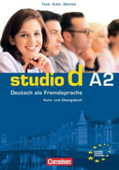 Studio d A2. Kurs- und Ubungsbuch mit CD (підручник+роб.зошит+аудіодиск) - фото обкладинки книги