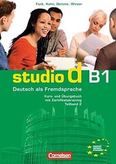 Studio d B1/2. Kurs- und Ubungsbuch mit CD. Розділи 6-10 (підручник+роб.зошит+аудіодиск) - фото обкладинки книги