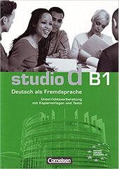 Studio d B1. Unterrichtsvorbereitung (Print) Vorschlage fur Unterrichtsablaufe, Tests und Kopie - фото обкладинки книги