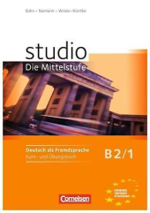 Studio d B2/1. Kurs- und Ubungsbuch mit CD (підручник+роб.зошит+аудіодиск) - фото обкладинки книги