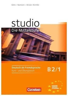 Studio d B2/1. Kurs- und Ubungsbuch mit CD (підручник+роб.зошит+аудіодиск) - фото книги