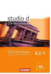 Studio d B2/1. Sprach- und Prufungstraining Arbeitsheft - фото обкладинки книги