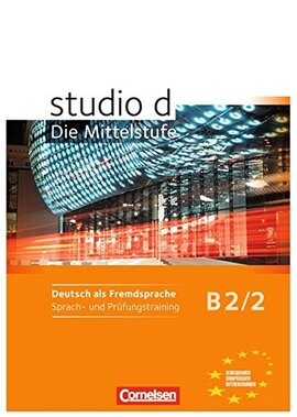 Studio d B2/2. Sprach- und Prufungstraining Arbeitsheft - фото книги