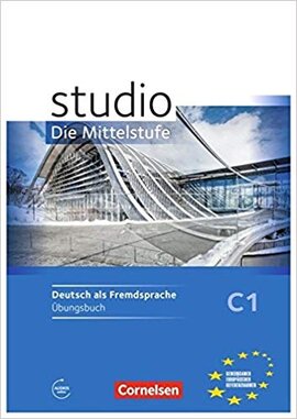 Studio d C1 Die Mittelstufe. Arbeitsheft mit Audios online - фото книги