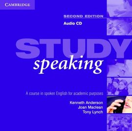 Study Speaking 2nd edition. Audio CD: A Course in Spoken English for Academic Purposes - фото книги