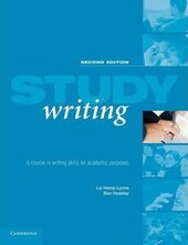 Study Writing 2nd edition: A Course in Written English for Academic Purposes - фото обкладинки книги