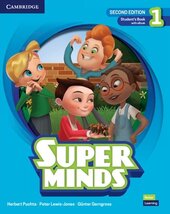 Super Minds 2nd Edition 1 Student's Book with eBook British English - фото обкладинки книги