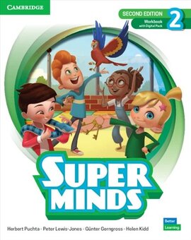 Super Minds 2nd Edition 2 Workbook with Digital Pack British English - фото книги
