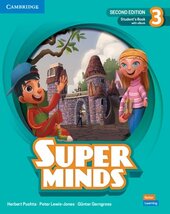 Super Minds 2nd Edition 3 Student's Book with eBook British English - фото обкладинки книги