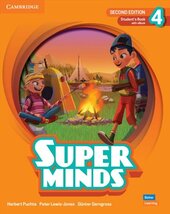 Super Minds 2nd Edition 4 Student's Book with eBook British English - фото обкладинки книги