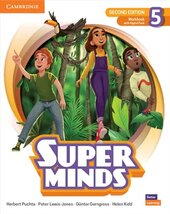 Super Minds 2nd Edition 5 Workbook with Digital Pack British English - фото обкладинки книги