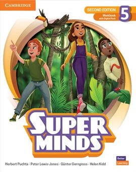 Super Minds 2nd Edition 5 Workbook with Digital Pack British English - фото книги