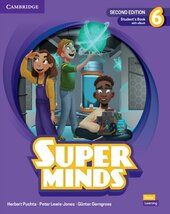 Super Minds 2nd Edition 6 Student's Book with eBook British English - фото обкладинки книги