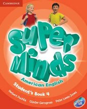 Super Minds American English Level 4. Student's Book with DVD-ROM - фото обкладинки книги