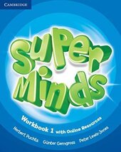 Super Minds Level 1 Workbook with Online Resources - фото обкладинки книги
