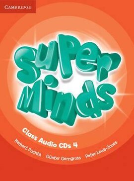 Super Minds Level 4 Class Audio CDs (4) - фото книги