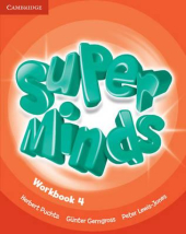 Super Minds Level 4 Workbook - фото обкладинки книги