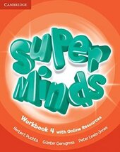 Super Minds Level 4 Workbook with Online Resources - фото обкладинки книги