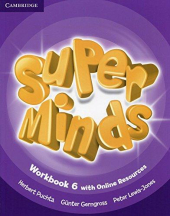 Super Minds Level 6 Workbook with Online Resources - фото обкладинки книги