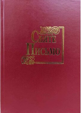Святе Письмо (Біблія). Біблійний папір з орнаментом - фото книги