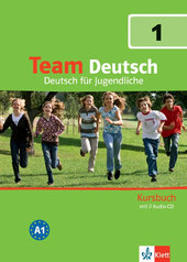 Team Deutsch 1 Kursbuch + Audio CDs - фото обкладинки книги