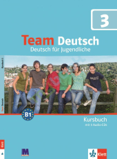 Team Deutsch 3 Kursbuch + Audio CDs - фото обкладинки книги