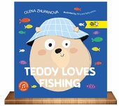 Teddy loves fishing - фото обкладинки книги