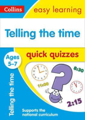 Telling the Time Quick Quizzes Ages 5-7 - фото обкладинки книги