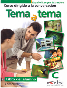 Tema a tema - Curso de conversacion : Asi se habla en nivel C - Cuaderno de e - фото книги