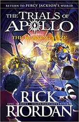 The Burning Maze (The Trials of Apollo Book 3) - фото обкладинки книги