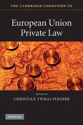 The Cambridge Companion to European Union Private Law - фото обкладинки книги