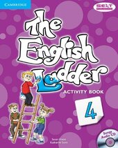 The English Ladder Level 4 Activity Book with Songs Audio CD - фото обкладинки книги