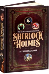The Illustrated Adventures of Sherlock Holmes - фото обкладинки книги