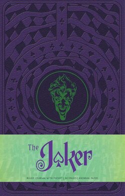 The Joker Hardcover Ruled Journal - фото книги
