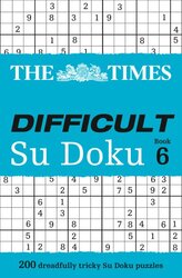 The Times Difficult Su Doku Book 6 : 200 Challenging Puzzles from the Times - фото обкладинки книги