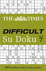 The Times Difficult Su Doku Book 7 : 200 Challenging Puzzles from the Times - фото обкладинки книги