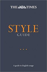 The Times Style Guide : A Guide to English Usage - фото обкладинки книги