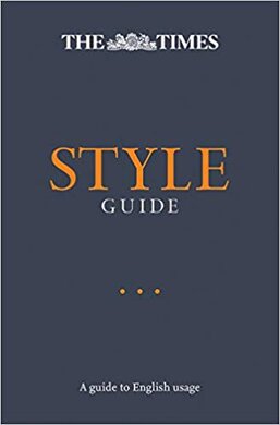 The Times Style Guide : A Guide to English Usage - фото книги