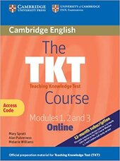 The TKT Course Modules 1, 2 and 3 Online (Trainee Version Access Code Card) - фото обкладинки книги