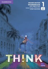 Think 2nd Ed 1 (А2) Workbook with Digital Pack British English - фото обкладинки книги