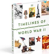 Timelines of World War II (DK Timelines) - фото обкладинки книги